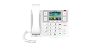 Téléphone IP écran 3.5' couleur 2 ports big button, blanc – vue 3