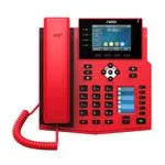 Téléphone IP 16 comptes SIP POE rouge – vue 3