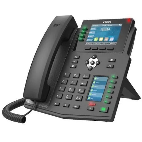 Téléphone IP 1 X écran 3.5' couleur + 2.4' ajustable