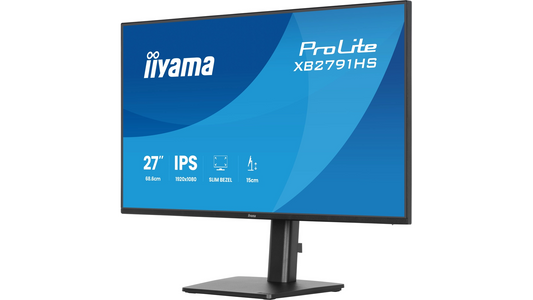 ECRAN 27' ULTRA MINCE DALLE IPS 1920x1080 Pied reglable hauteur, HDMI, DP, 1ms