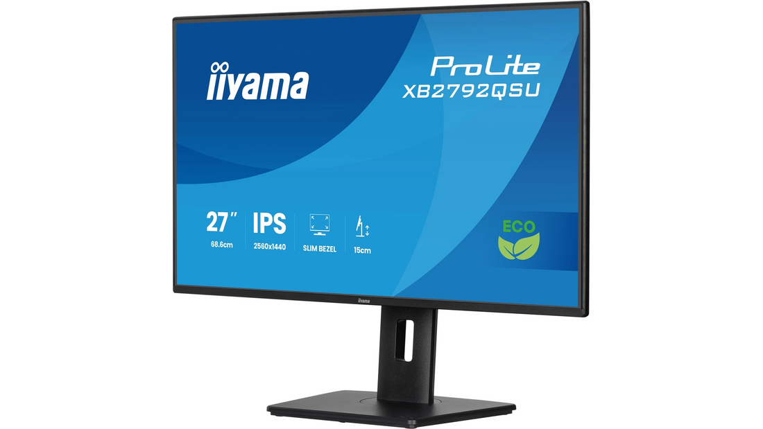 ECRAN 27' ULTRA MINCE DALLE IPS 2560x1440@120Hz,3ms,HP,1xDP,1xHDMI,HUB USB