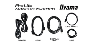 ECRAN 34' DALLE VA INCURVE 0,4ms 350cd/m2 3440x1440 / DOCKING USB-C INTEGRE 1xDP 2xHDMI – XCB3497WQSNPH-B1 – vue 6