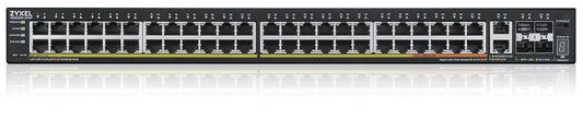 48 PORTS RJ45 4 PORTS 10 GBPS SFP+ 2x10mG RJ45 1 AN NEBULAFLEX PRO INCLUS 600W POE
