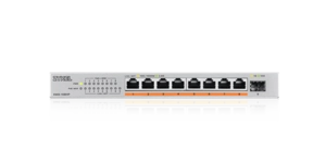 SWITCH 8 PORTS 2.5G +1 SFP +8 POE++ – vue 3