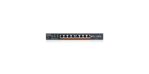 SWITCH 8 PORTS 2.5G + 2 SFP 8 POE – vue 3