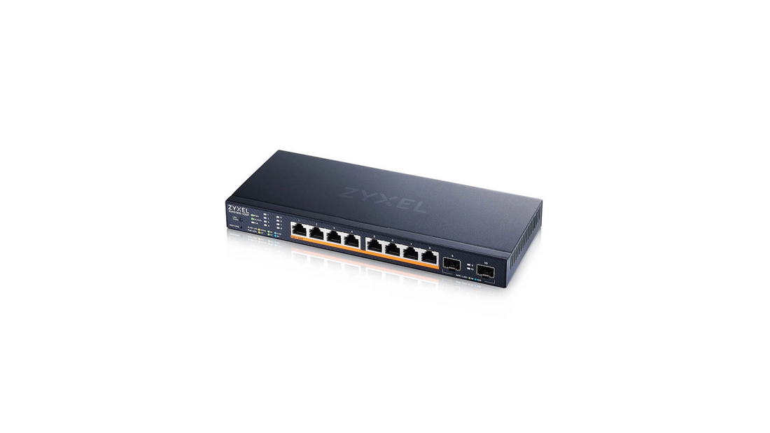 SWITCH 8 PORTS 2.5G + 2 SFP 8 POE