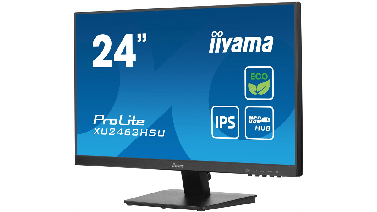 ECRAN 23,8' ULTRA MINCE DALLE IPS 250cd/m2 HDMI, DisplayPort, 3ms, 100HZ