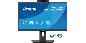 ECRAN LED 24' DALLE IPS 4MS 250cd WEBCAM INTEGRE HP 1xHDMI 1xDP 3xUSB – XUB2490HSUH-B2 – vue 3