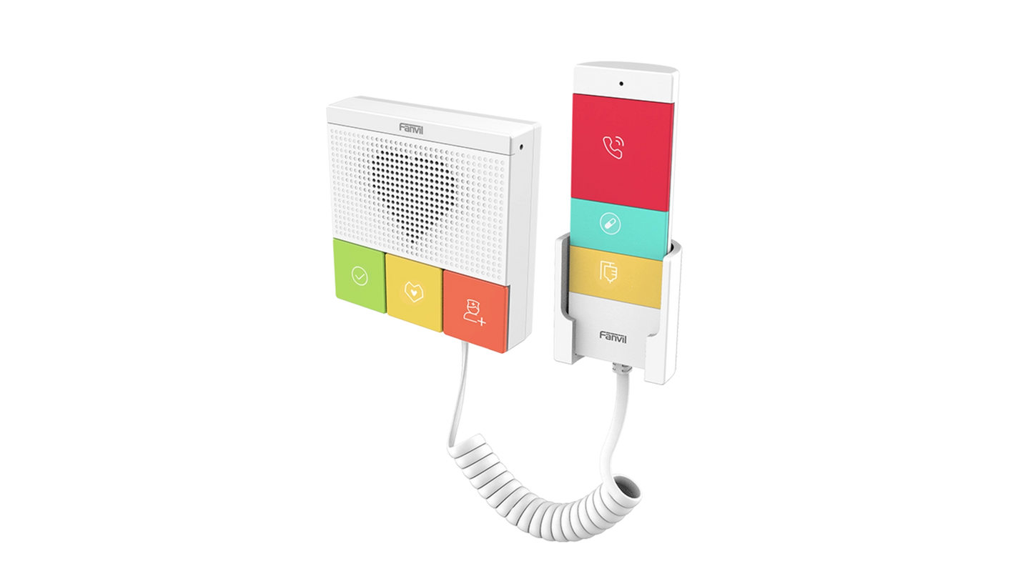 INTERCOM AUDIO 6 BOUTONS IP54 POE 2 COMPTES SIP WIFI Antibacterien