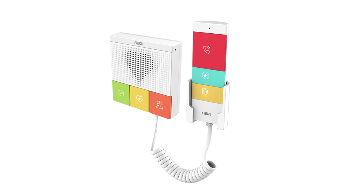INTERCOM AUDIO 6 BOUTONS IP54 POE 2 COMPTES SIP WIFI Antibacterien