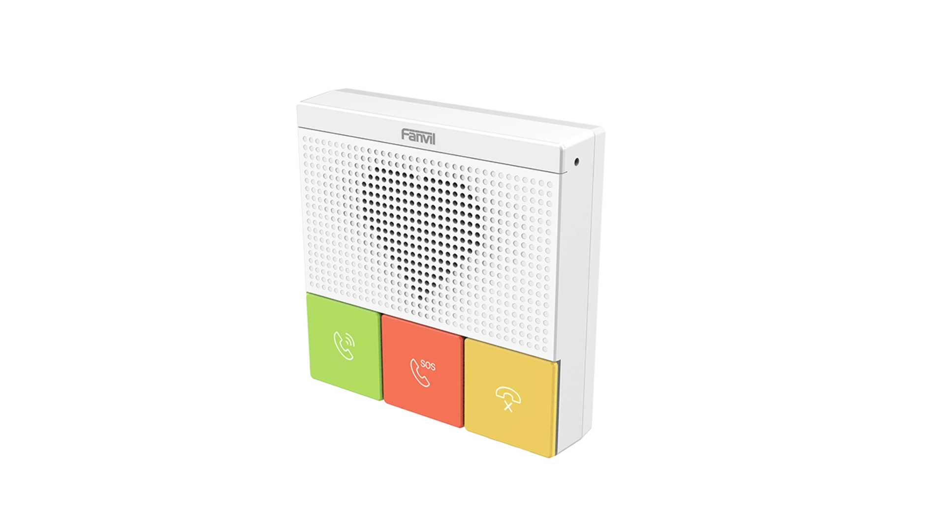 INTERCOM AUDIO 3 BOUTONS IP54 POE 2 COMPTES SIP WIFI Antibacterien