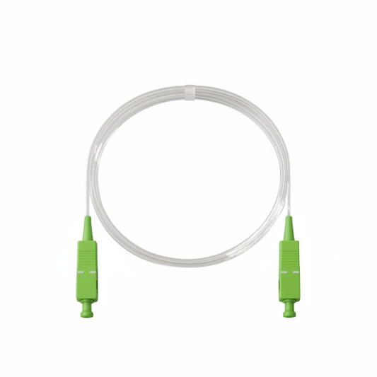 Câble Fibre Optique Invisible/discret - SC-APC / SC-APC (Jarretière Optique pour Box Orange / Bouygues / SFR )